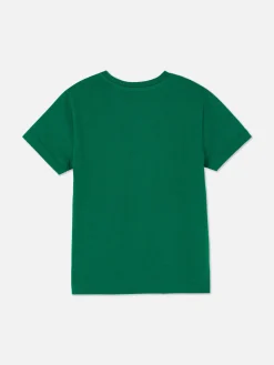 T-shirt Met Korte Mouwen En Print