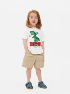 T-shirt Met Korte Mouwen En Print