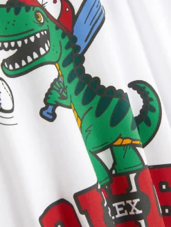 T-shirt Met Korte Mouwen En Print