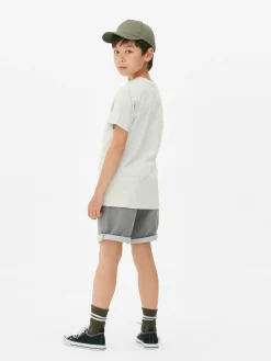 T-shirt Met Korte Mouwen En Print