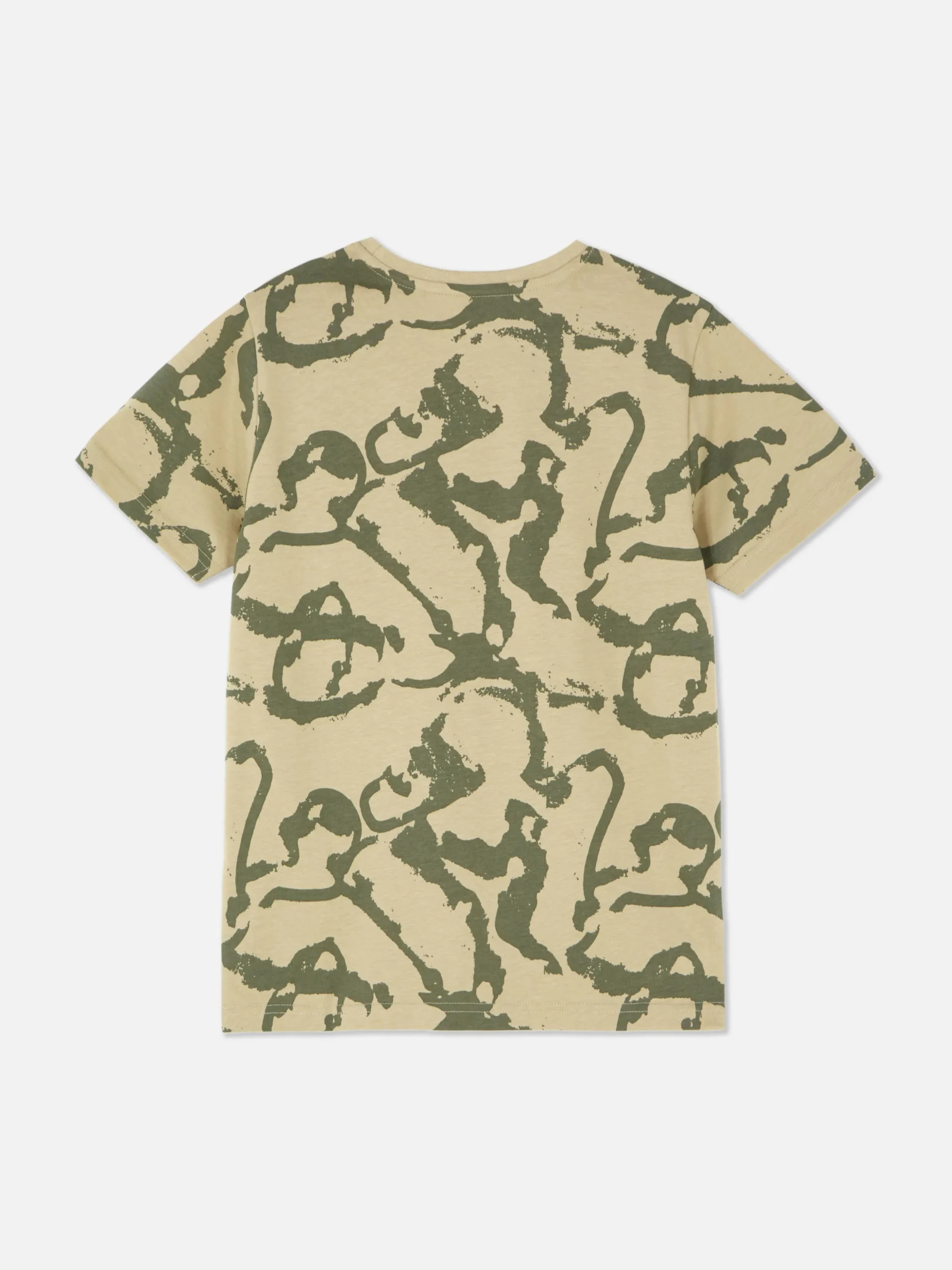 T-shirt Met Korte Mouwen En Print
