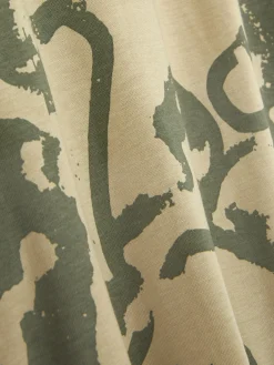 T-shirt Met Korte Mouwen En Print