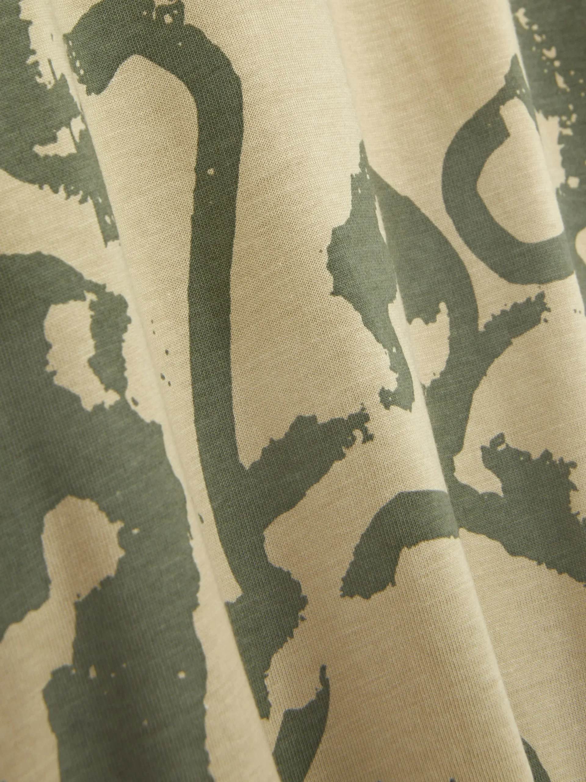 T-shirt Met Korte Mouwen En Print