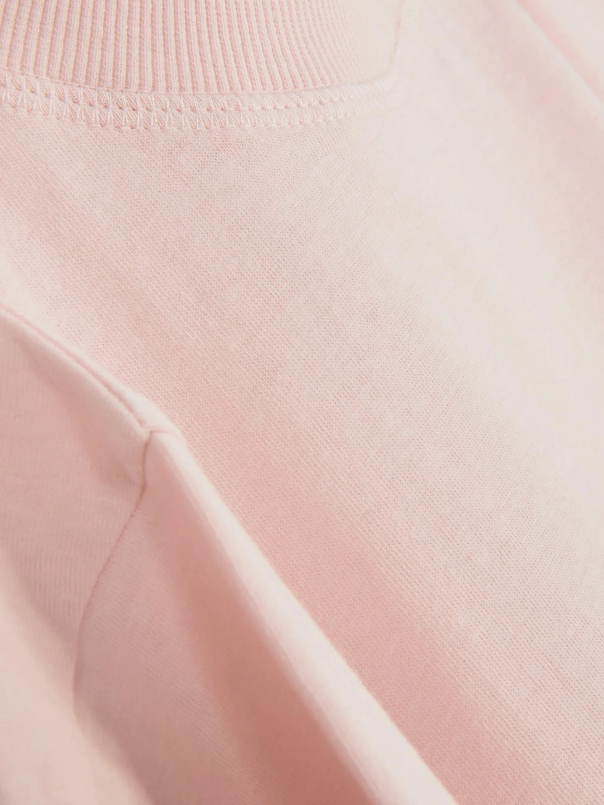 T-shirt Met Korte Mouwen En Ronde Hals