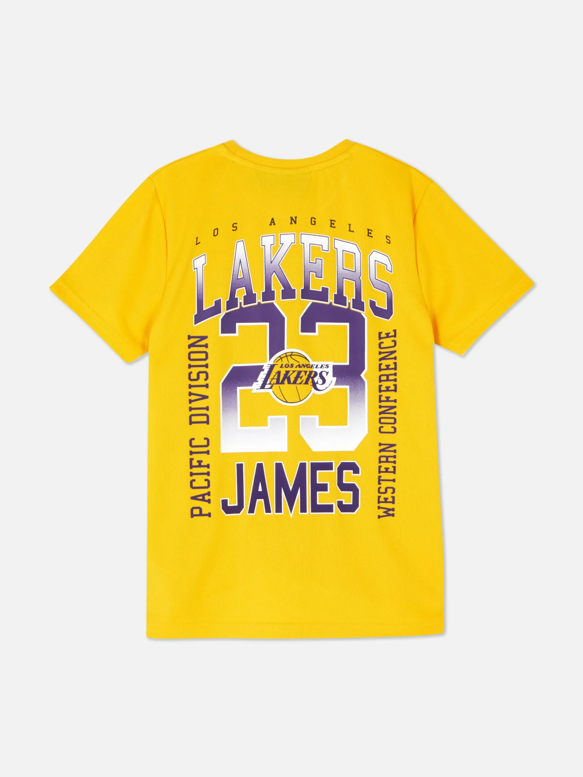 T-shirt Met Korte Mouwen NBA Los Angeles Lakers