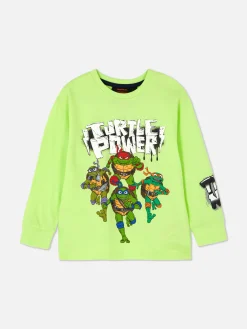 T-shirt Met Lange Mouwen En Print Teenage Mutant Ninja Turtles
