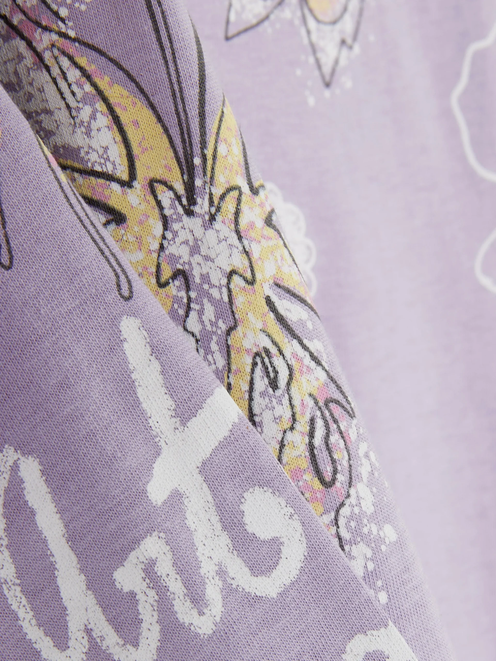 T-shirt Met Lange Mouwen En Patroon