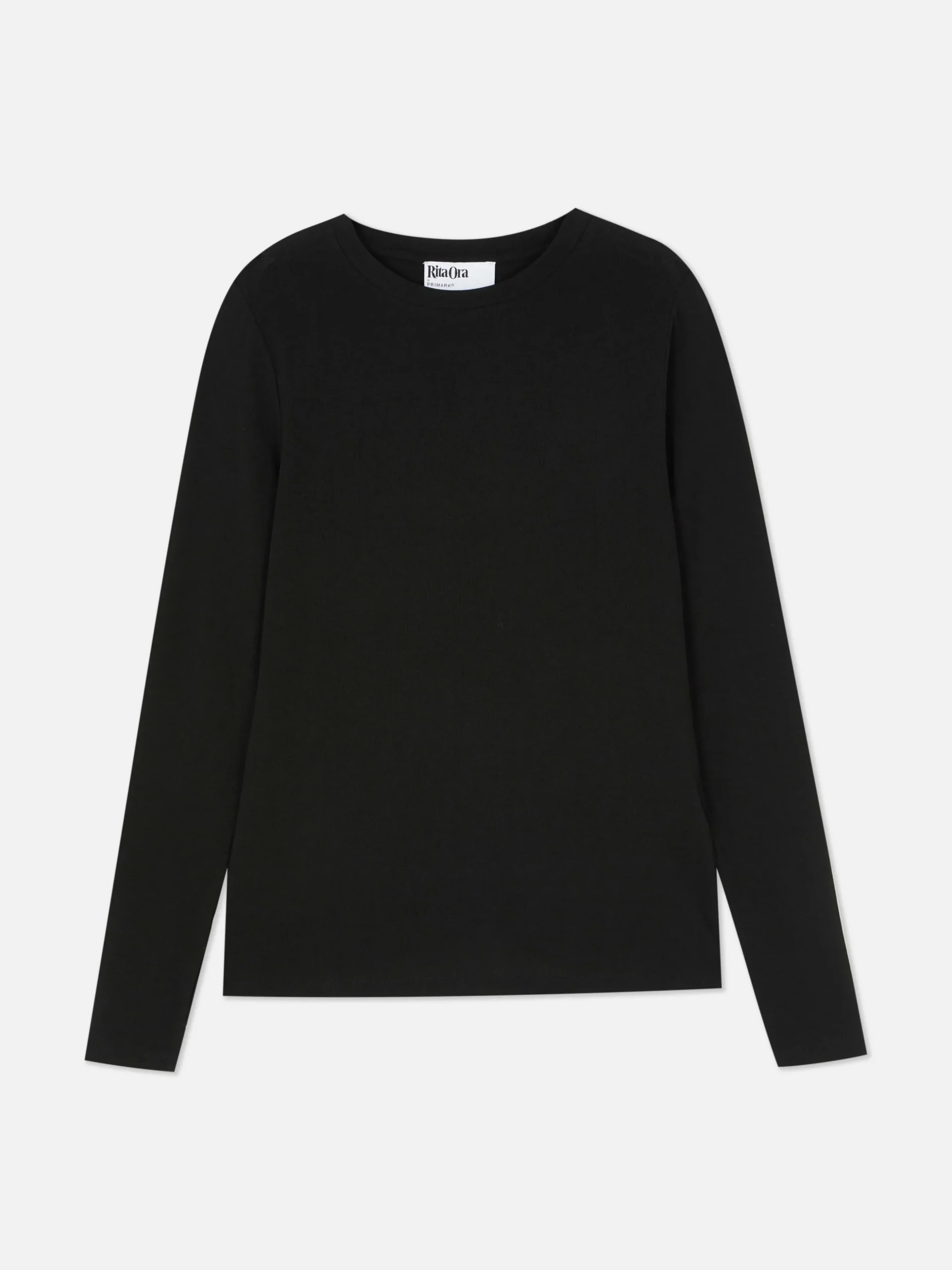 T-shirt Met Lange Mouwen En Stretch Rita Ora