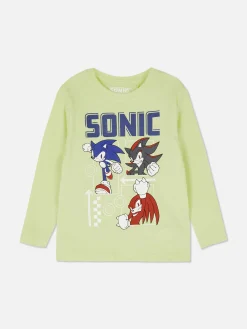 T-shirt Met Lange Mouwen Sonic The Hedgehog