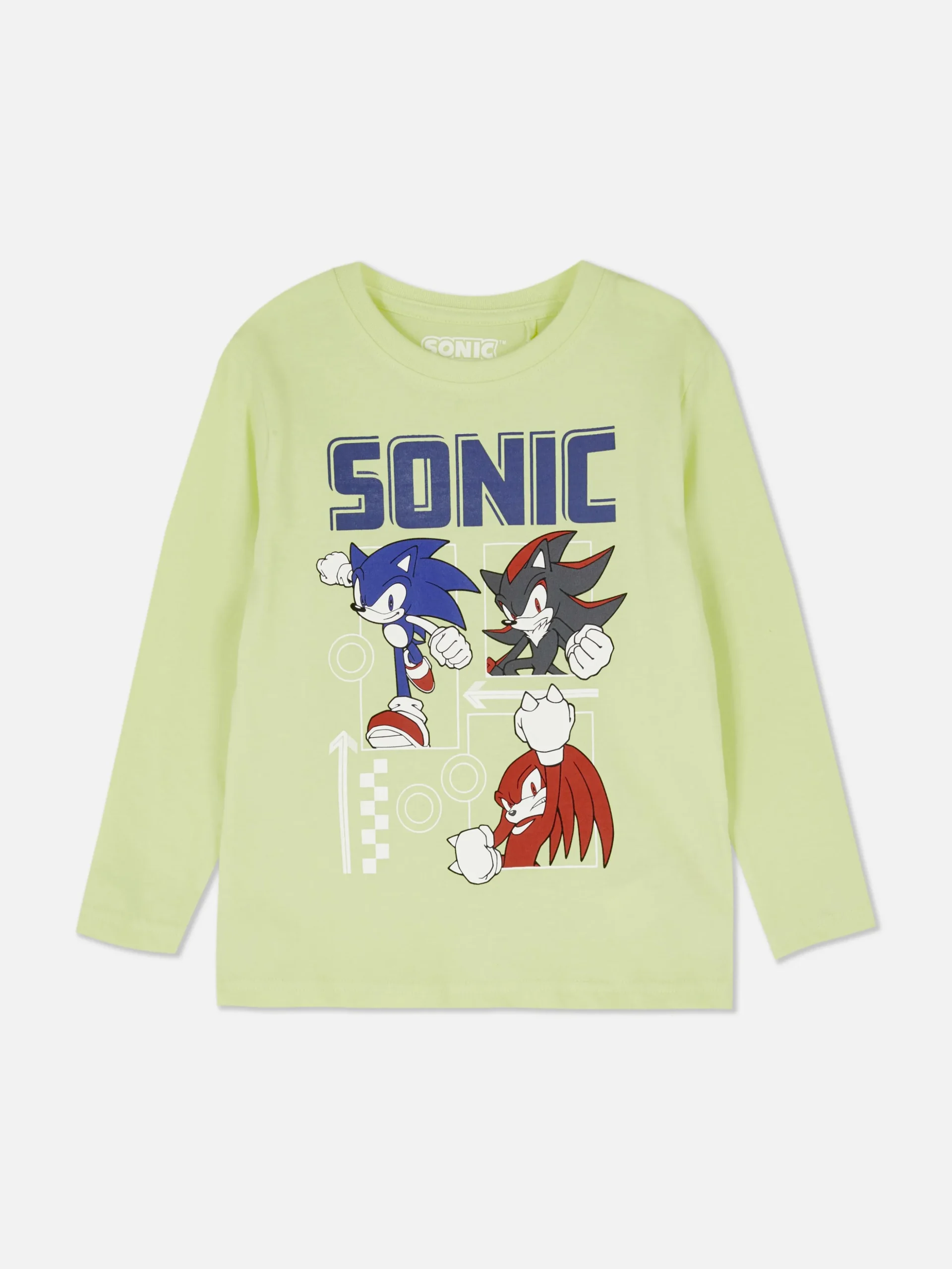 T-shirt Met Lange Mouwen Sonic The Hedgehog