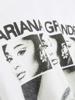 T-shirt Met Print Ariana Grande
