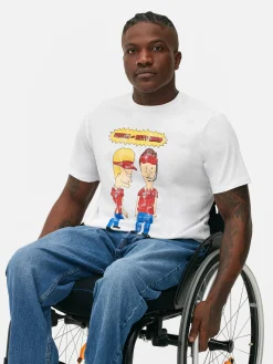 T-shirt Met Print Beavis & Butt-head