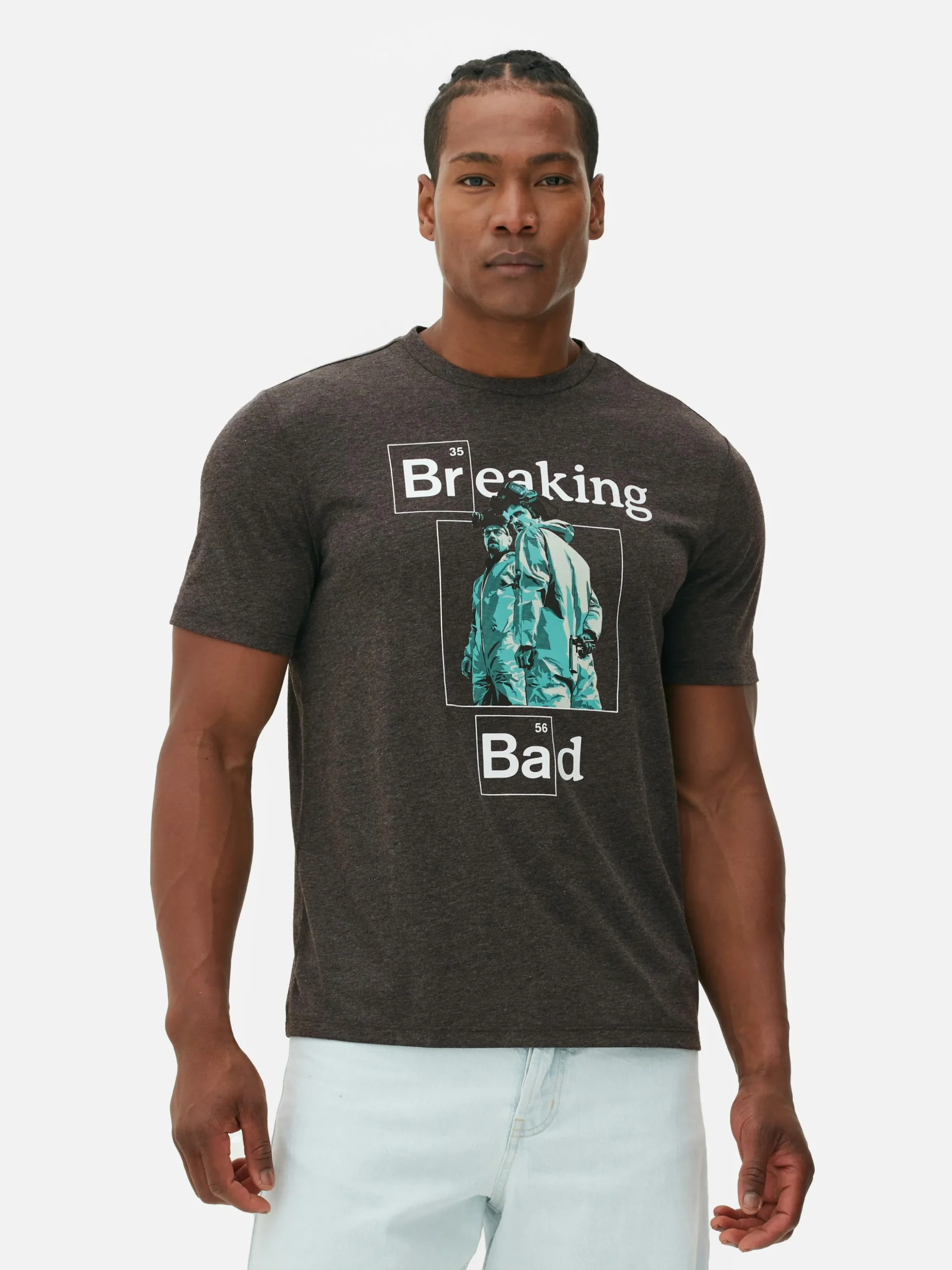 T-shirt Met Print Breaking Bad