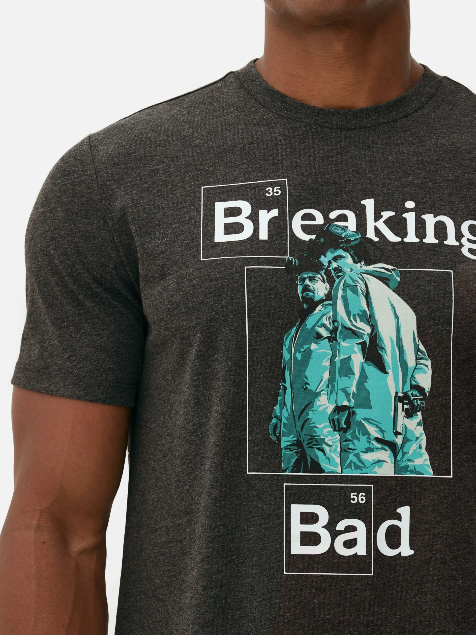 T-shirt Met Print Breaking Bad