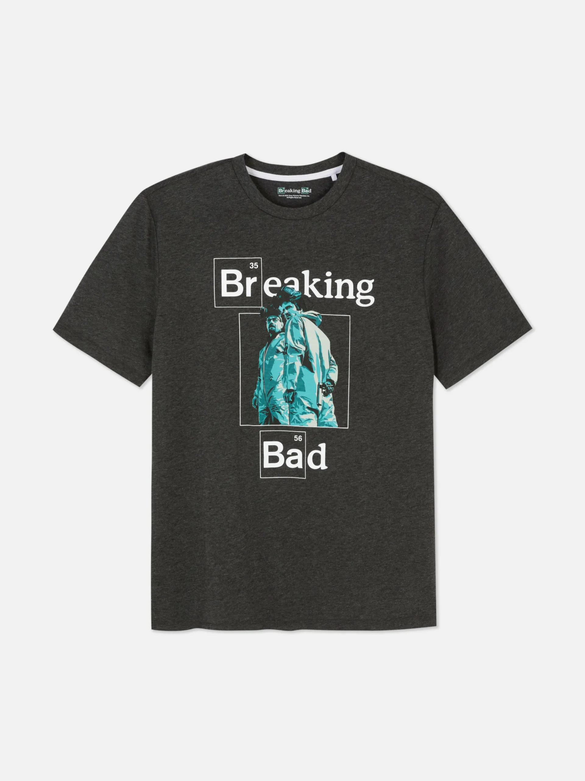 T-shirt Met Print Breaking Bad