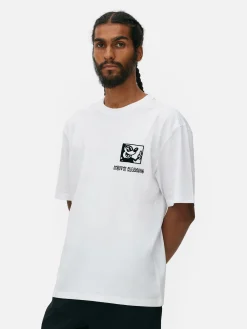 T-shirt Met Print Disney X Keith Haring
