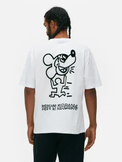 T-shirt Met Print Disney X Keith Haring