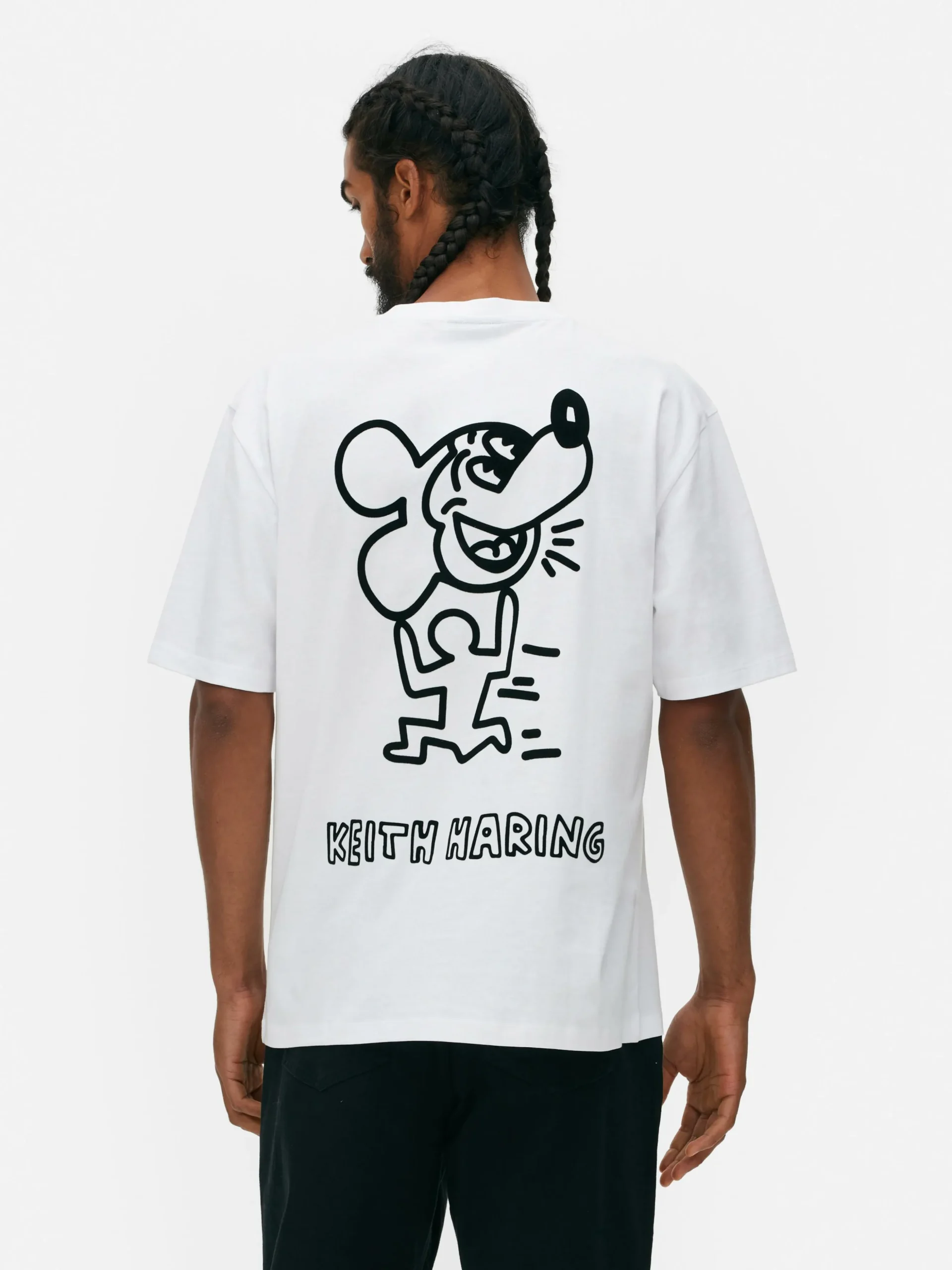 T-shirt Met Print Disney X Keith Haring