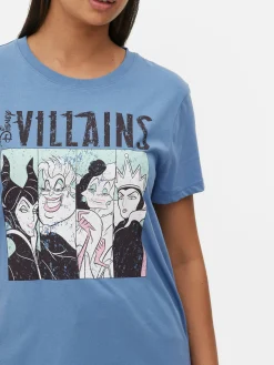 T-shirt Met Print Disney's Villains
