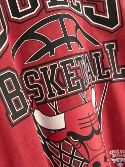 T-shirt Met Print NBA Chicago Bulls