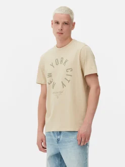 T-shirt Met Print New York City