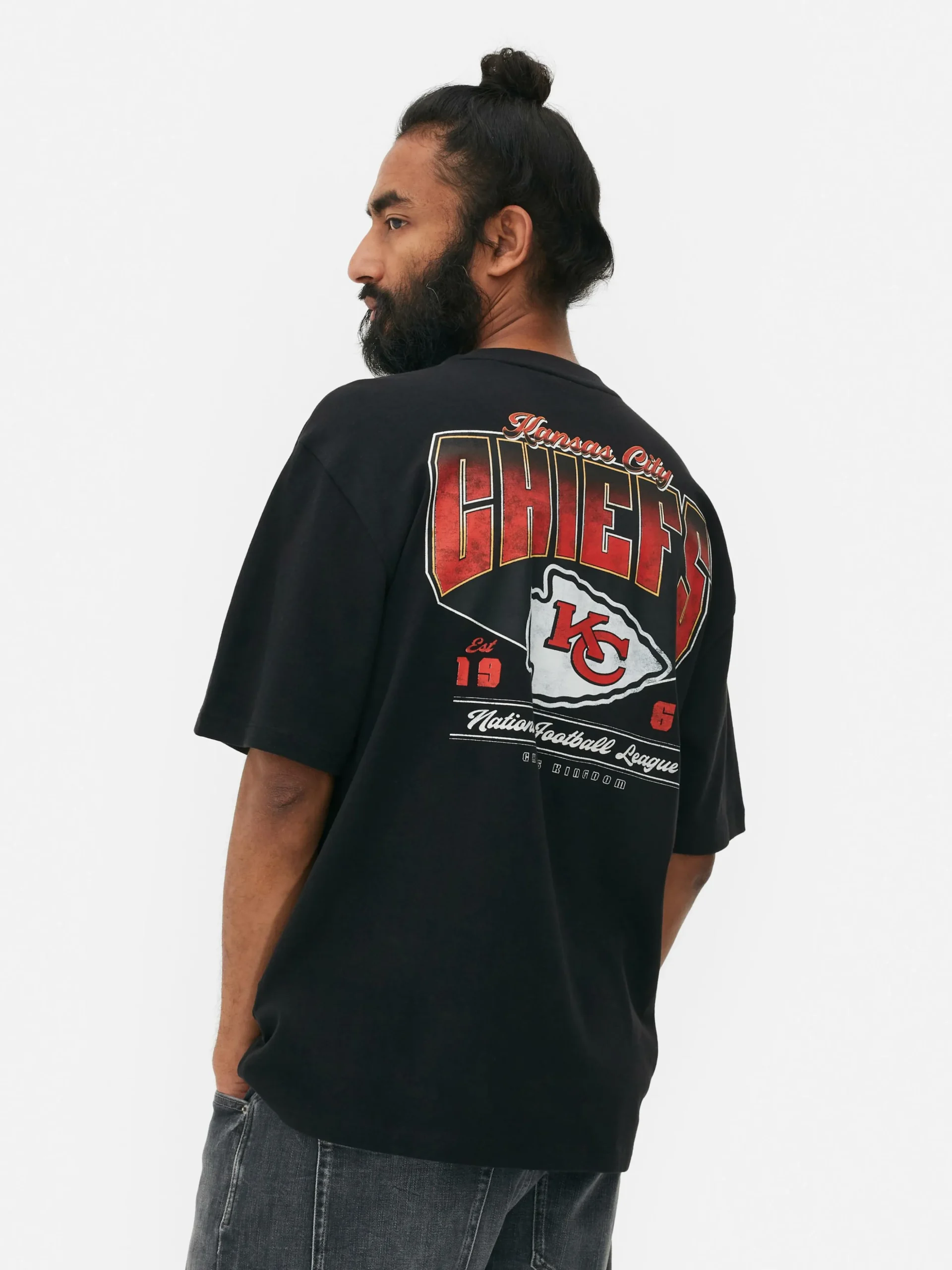 T-shirt Met Print NFL Kansas City Chiefs