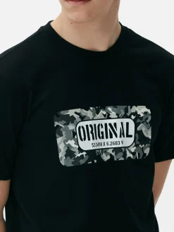T-shirt Met Print Original