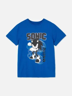 T-shirt Met Print Sonic The Hedgehog