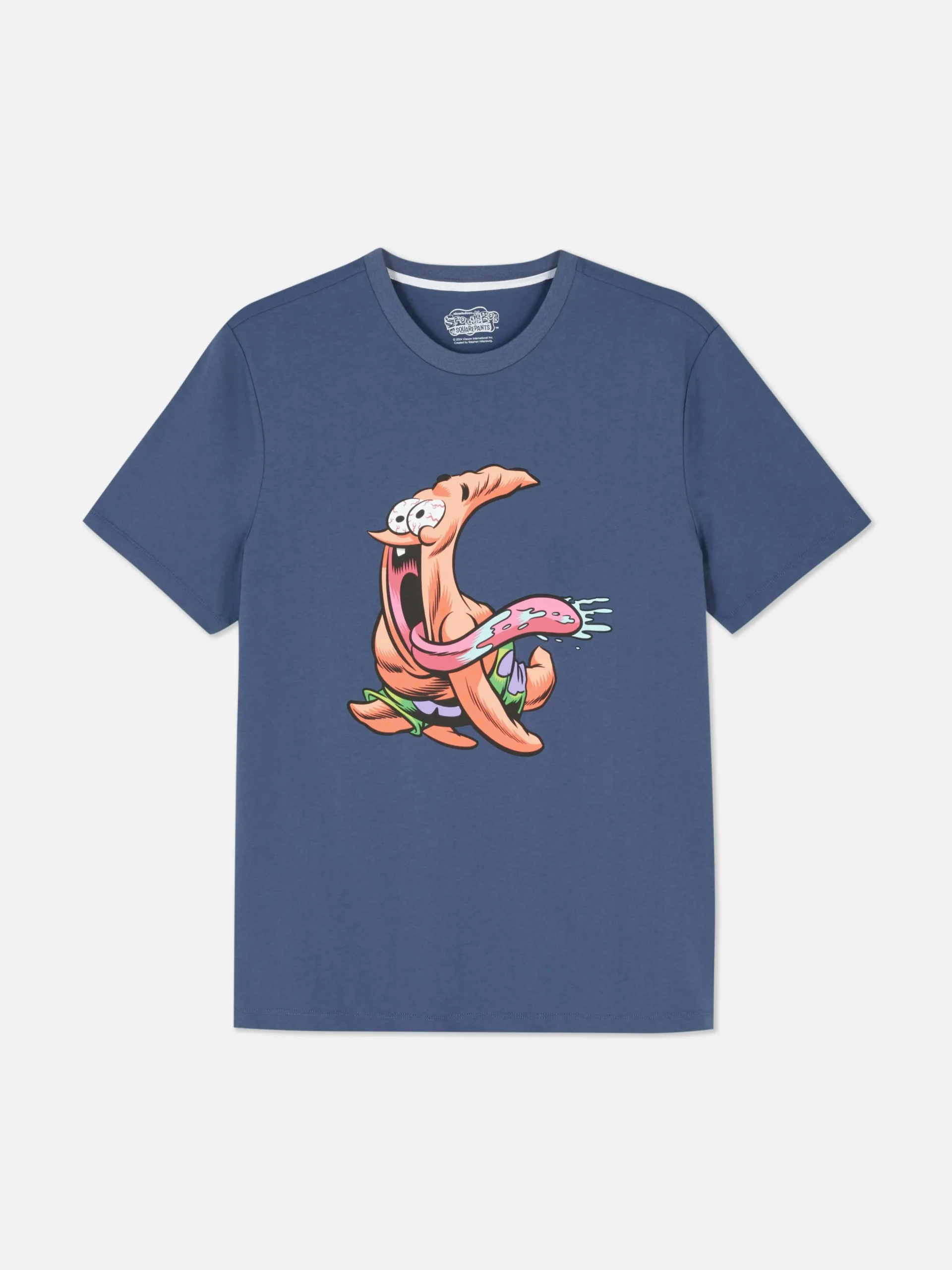 T-shirt Met Print SpongeBob SquarePants Patrick