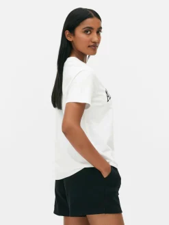 T-shirt Met Relaxte Pasvorm En Print