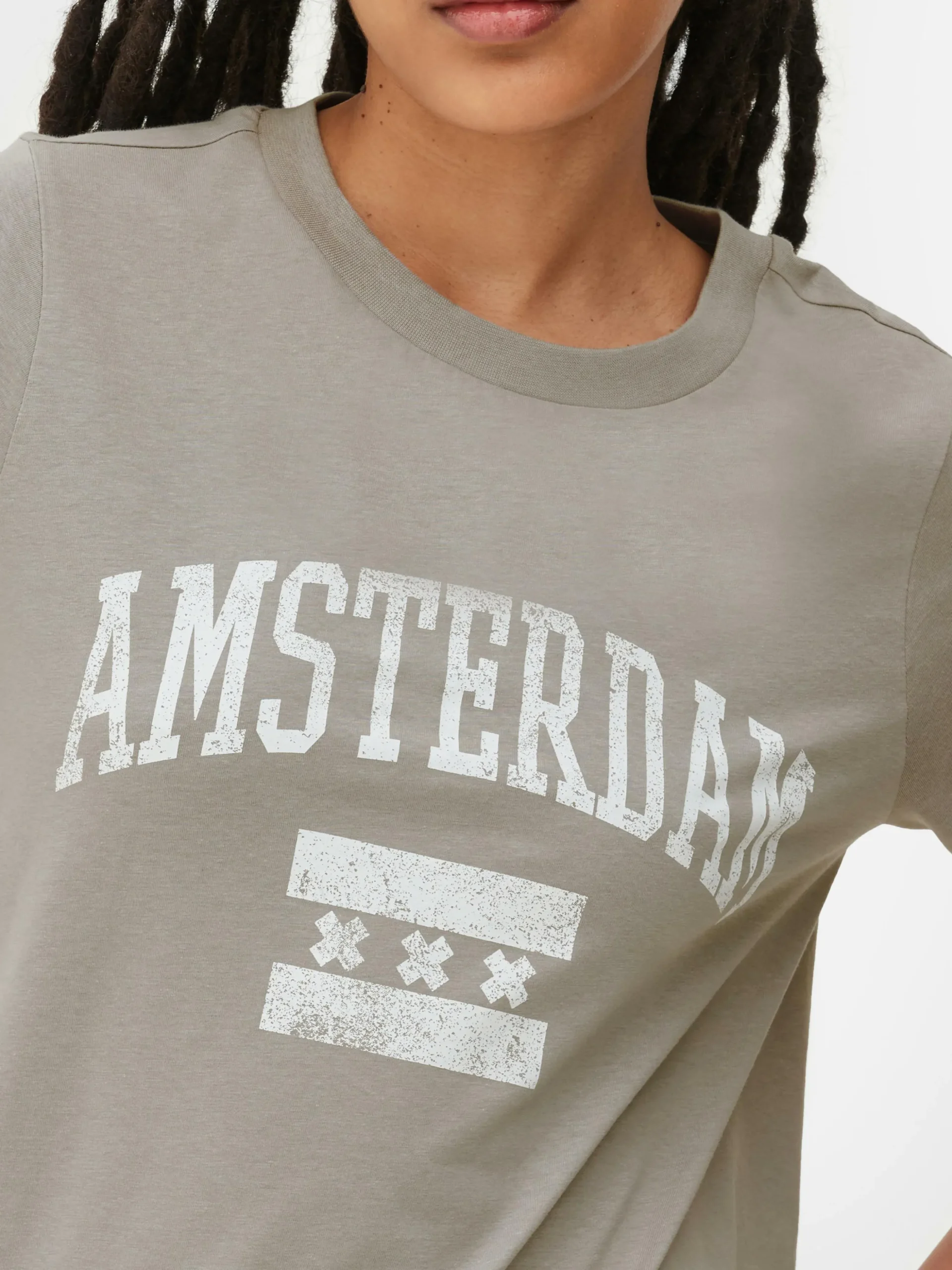 T-shirt Met Relaxte Pasvorm En Print