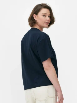 T-shirt Met Relaxte Pasvorm En Print