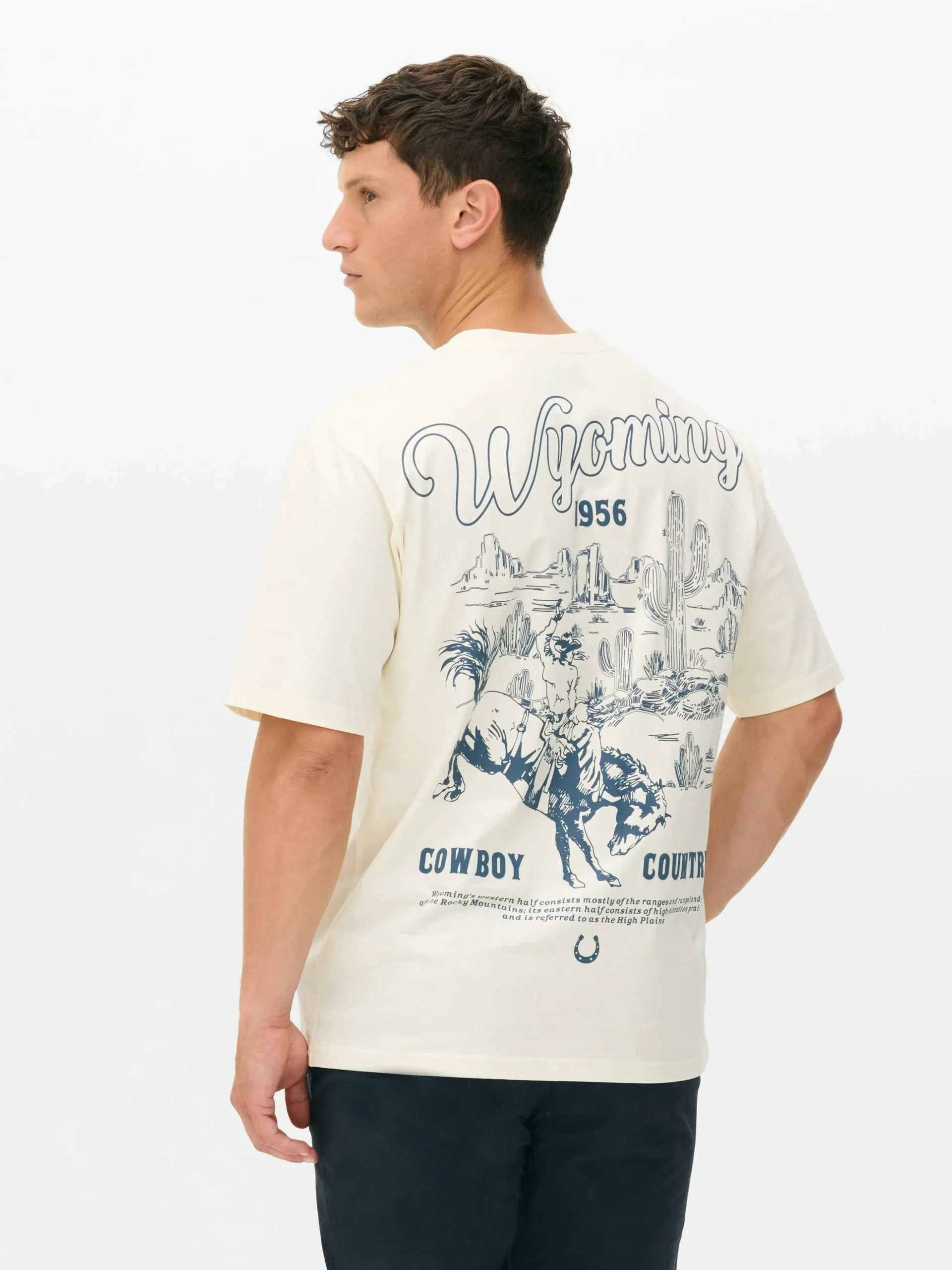 T-shirt Met Rodeoprint