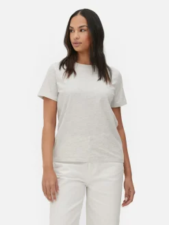 T-shirt Met Ronde Hals