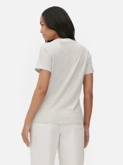 T-shirt Met Ronde Hals