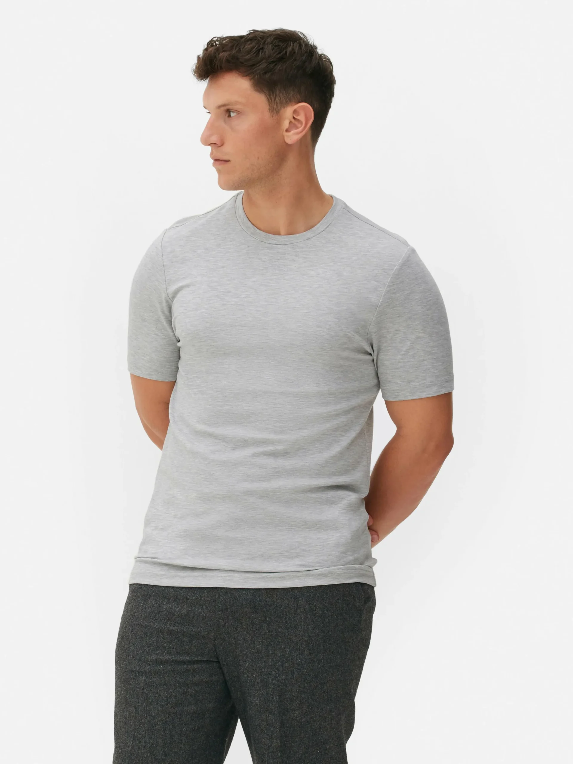 T-shirt Met Ronde Hals Kem