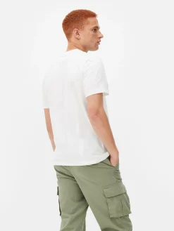 T-shirt Met Ronde Hals, Regular Fit