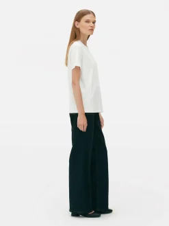 T-shirt Met Ronde Hals The Edit
