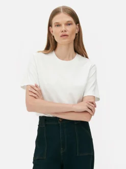 T-shirt Met Ronde Hals The Edit