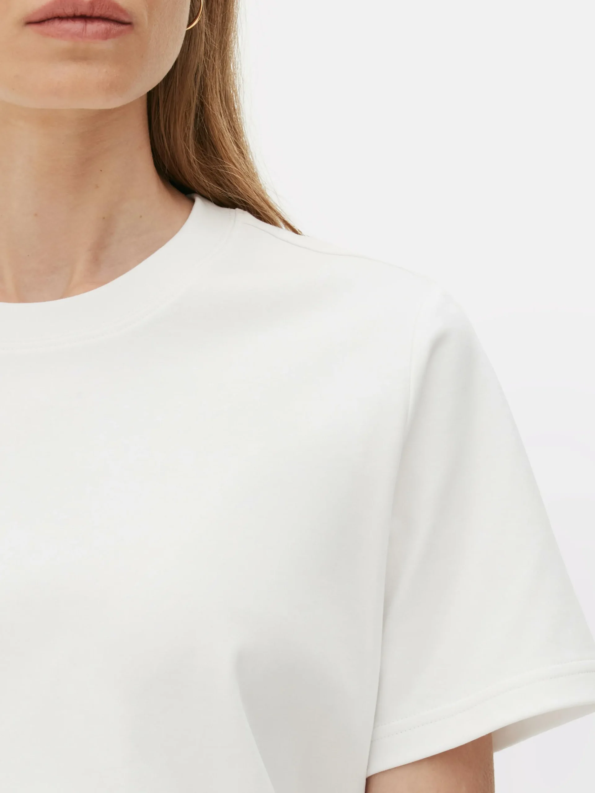 T-shirt Met Ronde Hals The Edit