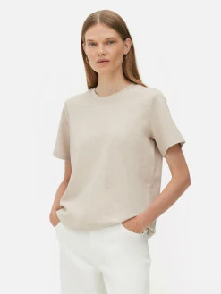 T-shirt Met Ronde Hals The Edit