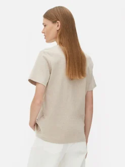 T-shirt Met Ronde Hals The Edit