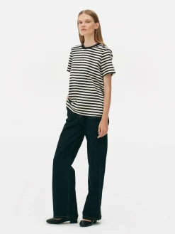 T-shirt Met Ronde Hals The Edit
