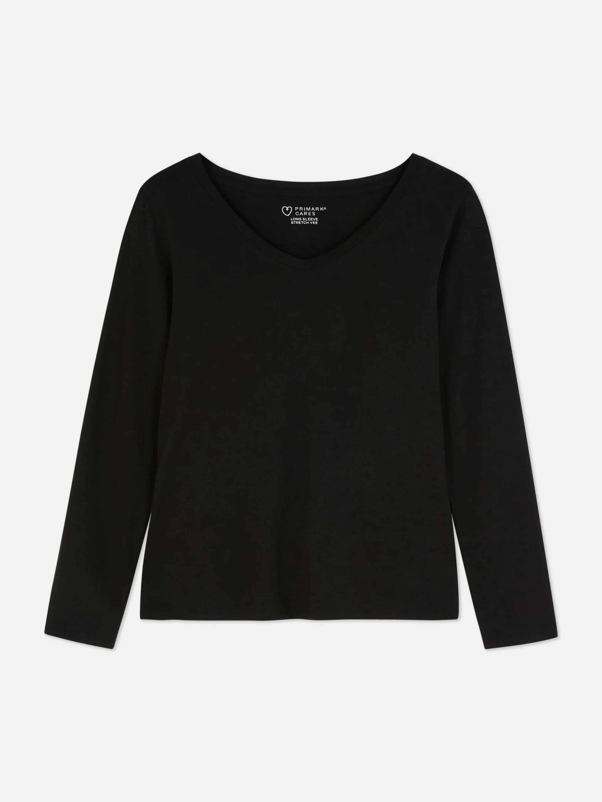 T-shirt Met Stretch En Lange Mouwen