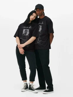 T-shirt Met Tekstprint Tupac