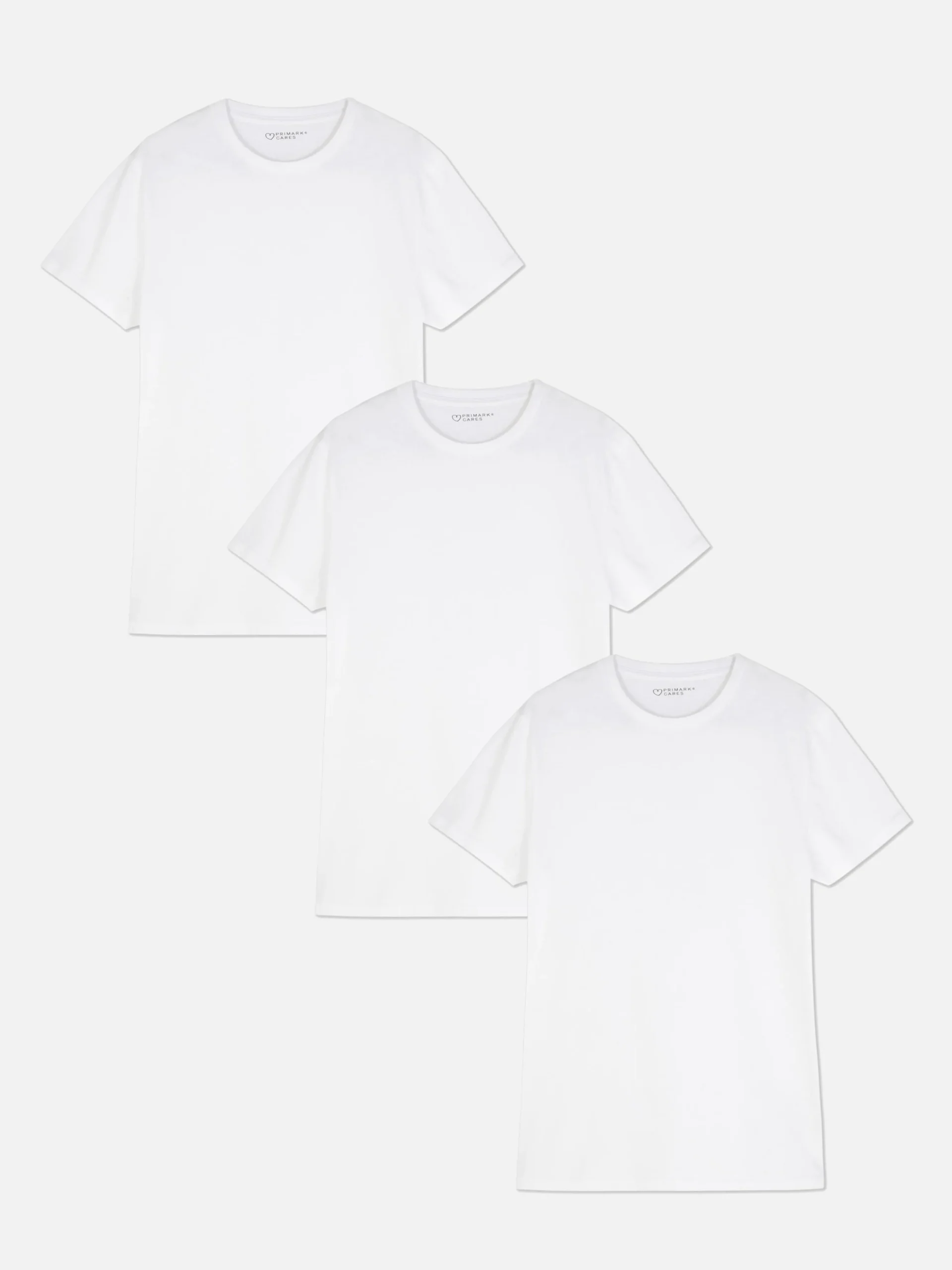 T-shirts Met Ronde Hals, Set Van 3