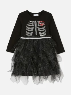 Tutu-jurk Met Halloween-skelet
