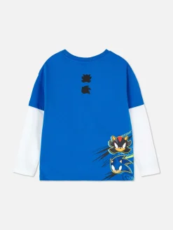 Tweekleurig T-shirt Sonic The Hedgehog