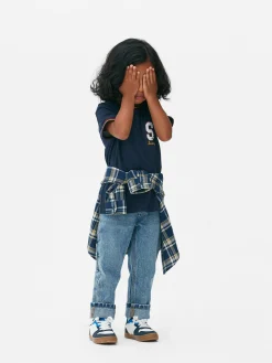 Varsity T-shirt Met Korte Mouwen