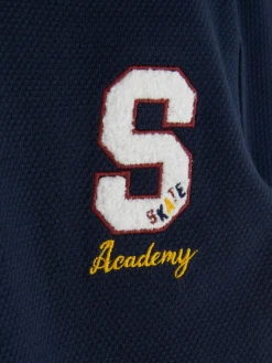 Varsity T-shirt Met Korte Mouwen